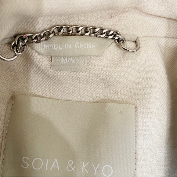 Soia & Kyo beautiful cream jacket - Picture 14 of 16